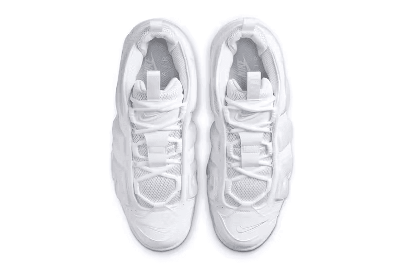 近賞 Nike Air More Uptempo Low 最新配色「Triple White」官方圖輯