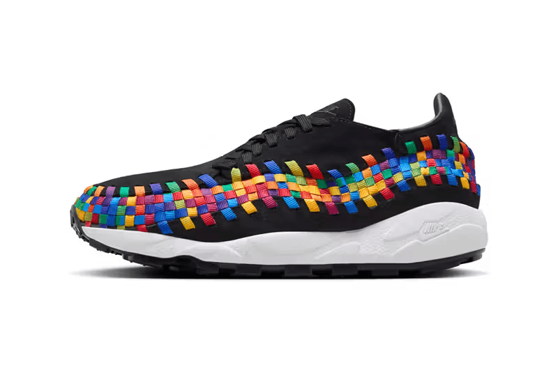 近賞 Nike Air Footscape Woven 最新配色「Rainbow」官方圖輯
