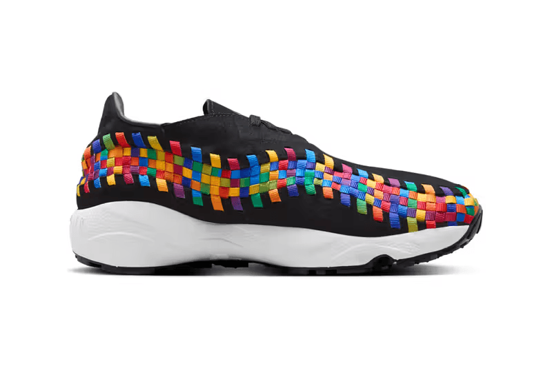近賞 Nike Air Footscape Woven 最新配色「Rainbow」官方圖輯