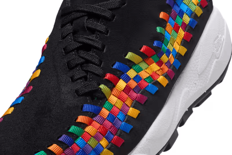 近賞 Nike Air Footscape Woven 最新配色「Rainbow」官方圖輯