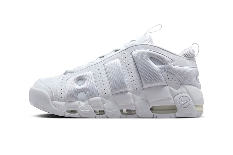 近賞 Nike Air More Uptempo Low 最新配色「Triple White」官方圖輯