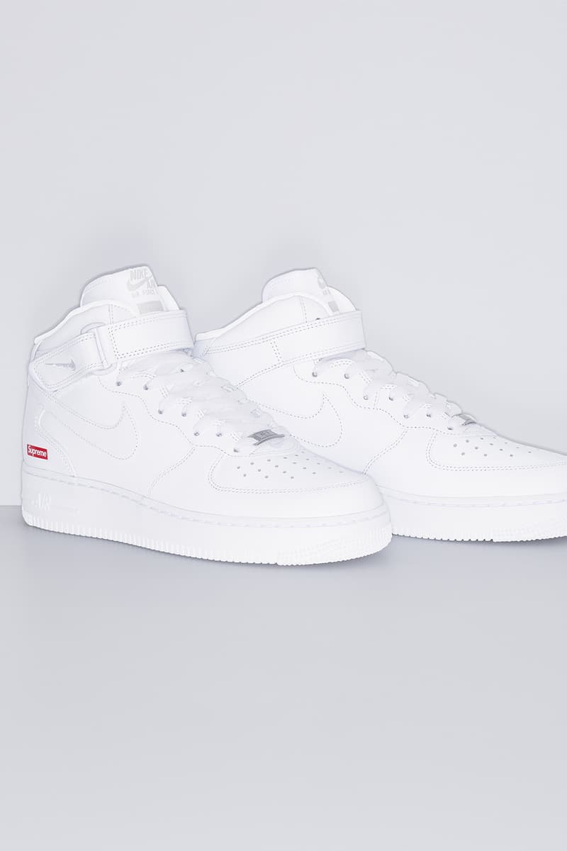 Supreme x Nike Air Force 1 Mid 最新聯名鞋款正式登場