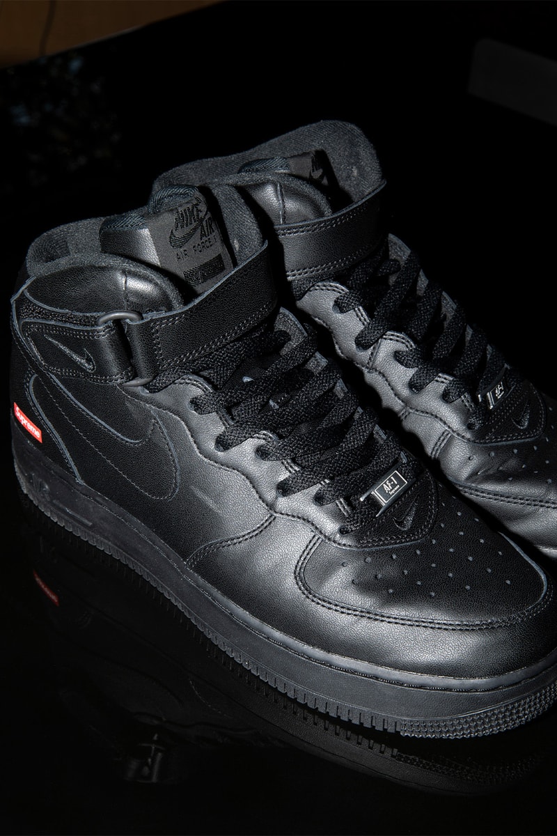Supreme x Nike Air Force 1 Mid 最新聯名鞋款正式登場