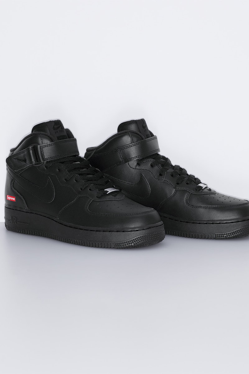 Supreme x Nike Air Force 1 Mid 最新聯名鞋款正式登場