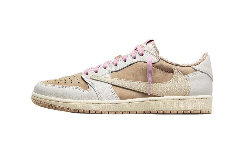 消息稱 Travis Scott x Air Jordan 1 Low OG 最新配色組合「Pink Pack」或將取消發售