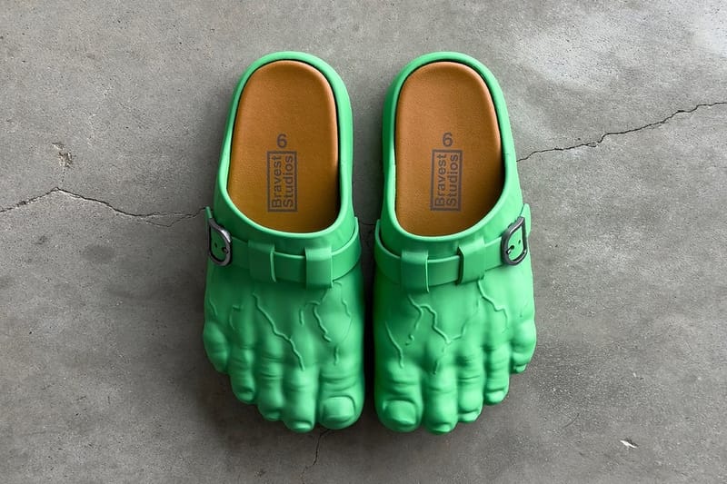 綠巨人現身，Bravest Studios 正式推出「浩克」主題穆勒鞋