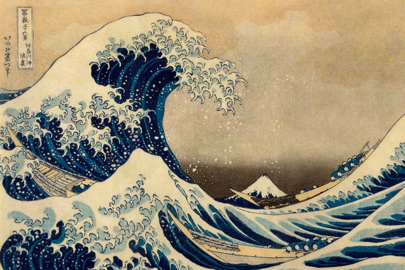 葛飾北齋名作《神奈川沖浪裏》原創版畫即將展開拍賣
