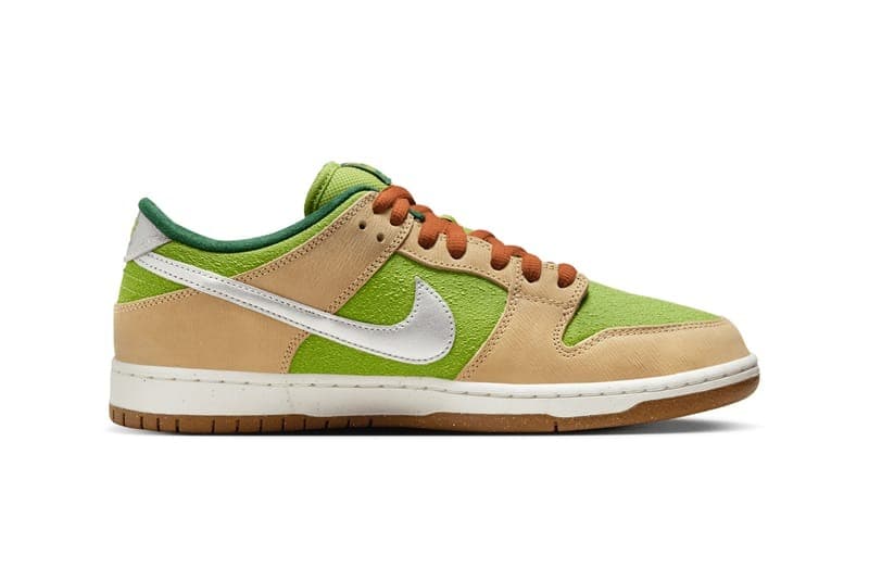 Nike SB Dunk Low 全新配色「Sesame and Pear」率先登場