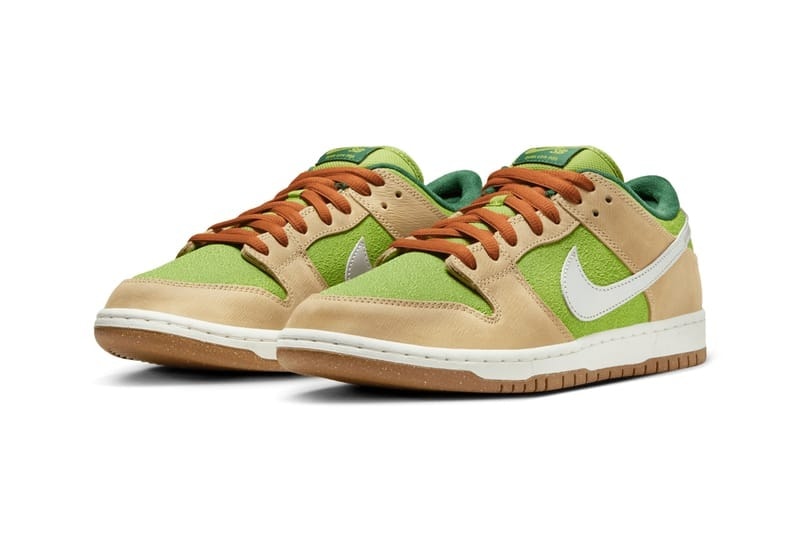 Nike SB Dunk Low 全新配色「Sesame and Pear」率先登場