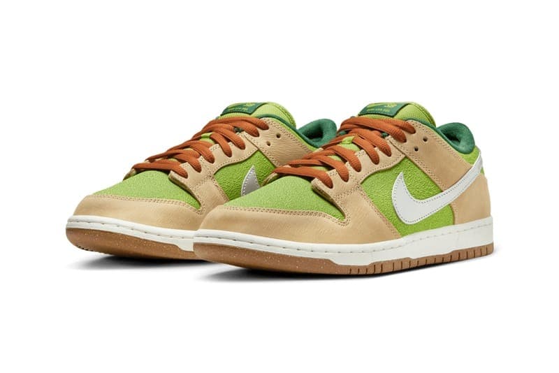 Nike SB Dunk Low 全新配色「Sesame and Pear」率先登場