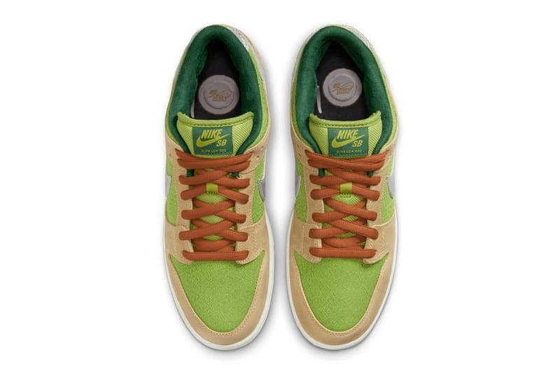 Nike SB Dunk Low 全新配色「Sesame and Pear」率先登場