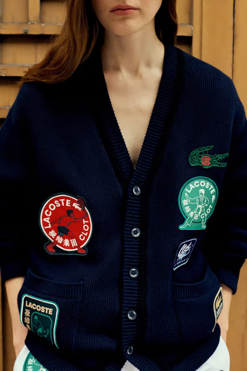 CLOT 攜手 LACOSTE 正式推出 2024 秋冬聯名系列