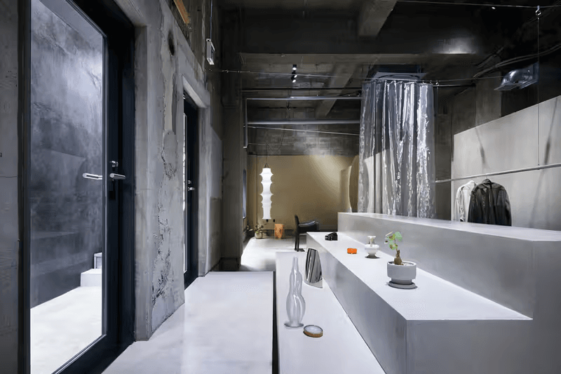 粗獷主義風格！走進日本全新美髮沙龍 Tagi