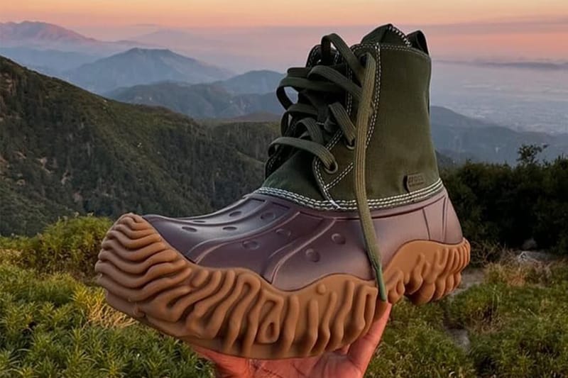 Salehe Bembury x Crocs Pollex Cypress Boot 全新靴款率先曝光