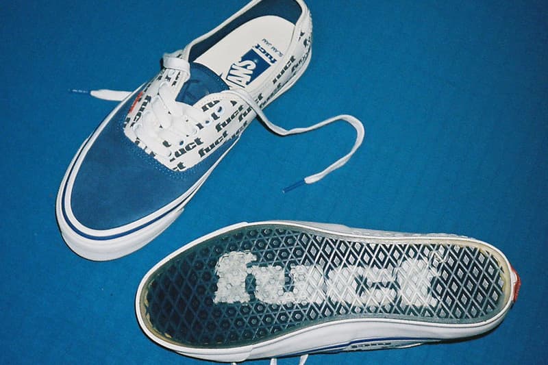 Vans x Fuct x Slam Jam 最新三方聯名系列正式發佈