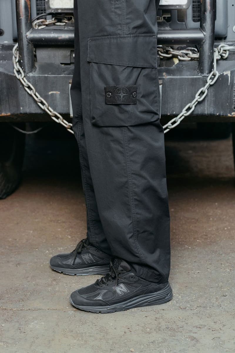 Stone Island x New Balance MADE in UK 991v2 最新聯名系列鞋款正式登場