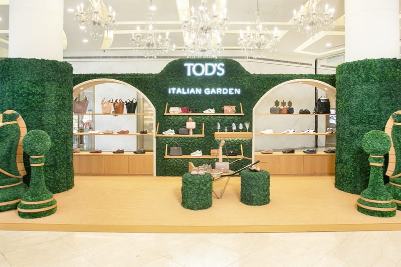 TOD’S 全新「義式花園 ITALIAN GARDEN」期間限定店正式登陸台北微風廣場