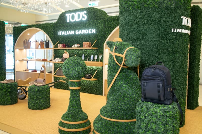 TOD’S 全新「義式花園 ITALIAN GARDEN」期間限定店正式登陸台北微風廣場