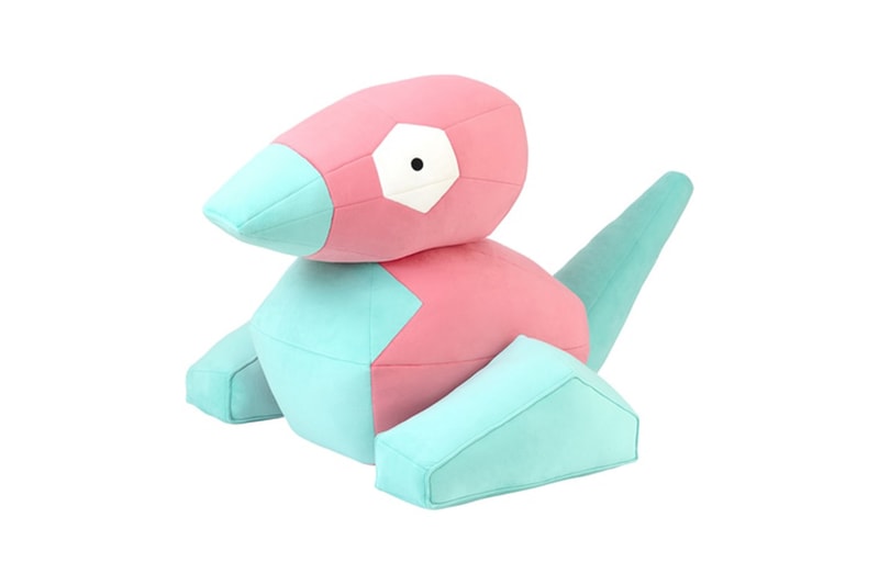Pokémon 推出 1:1 尺寸「多邊獸 Porygon」全新毛絨玩偶