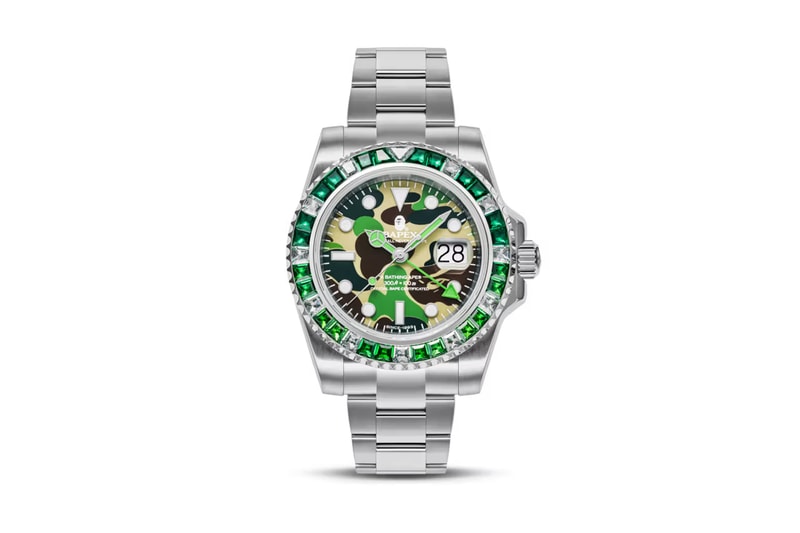 A BATHING APE®️ 推出全新 TYPE 2 BAPEX 錶款