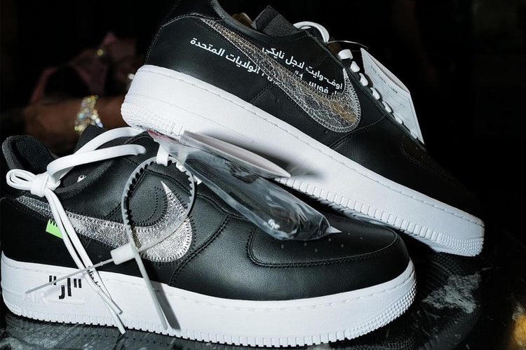 Fat Joe 率先曝光未發售 Off-White™ x Nike Air Force 1 稀有聯名鞋款