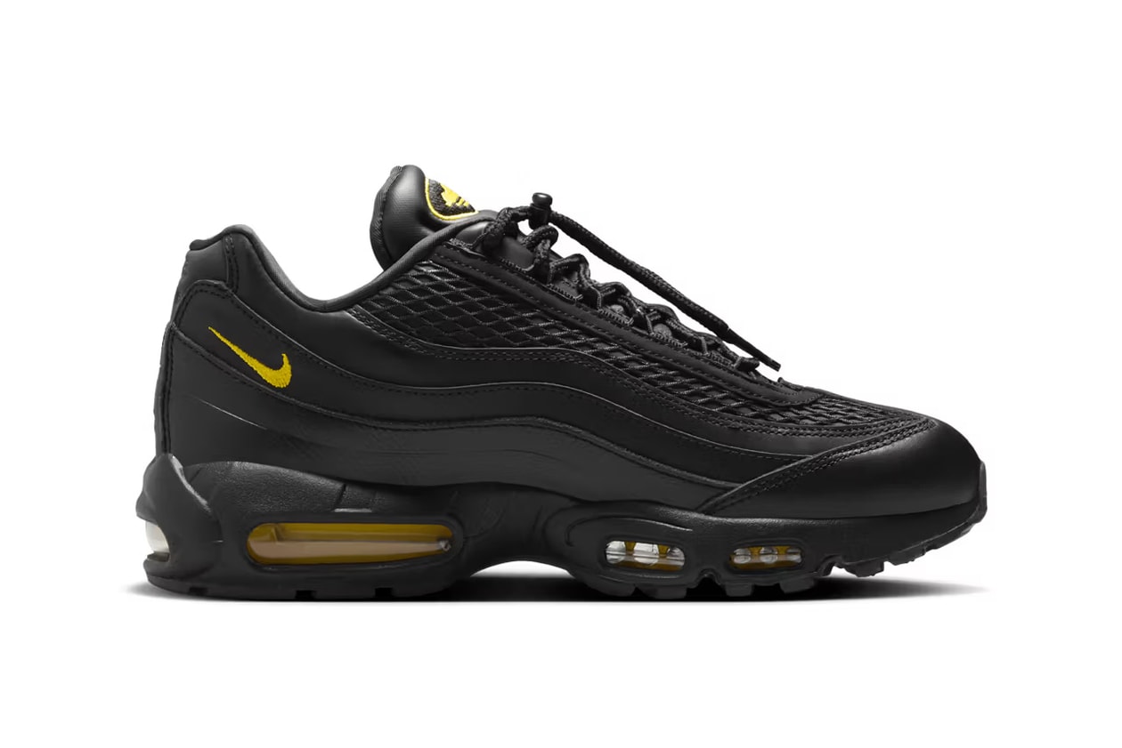 Corteiz x Nike Air Max 95 最新配色「Honey Blacks」即將展開發售