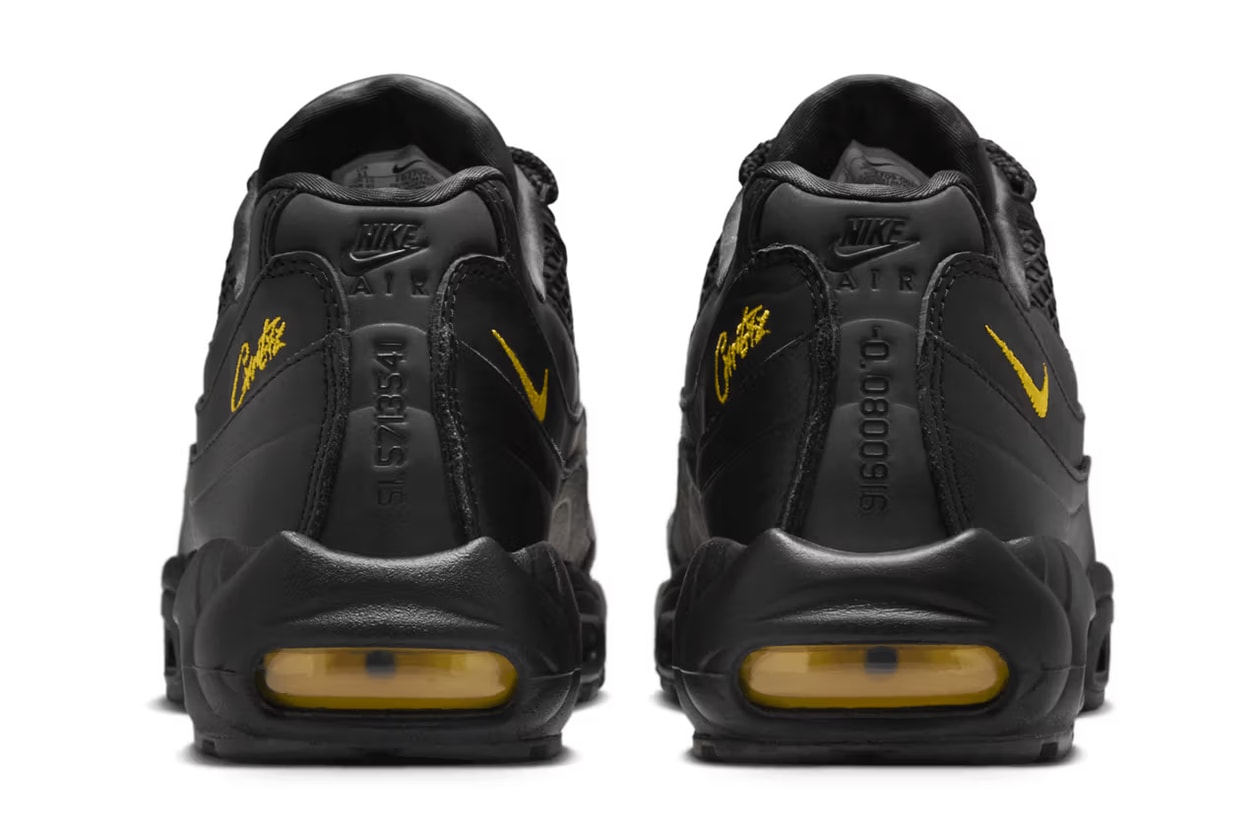 Corteiz x Nike Air Max 95 最新配色「Honey Blacks」即將展開發售