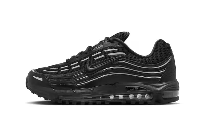 Nike Air Max TL 2.5 全新配色「Black/Metallic Silver」官方圖輯、發售情報正式公開