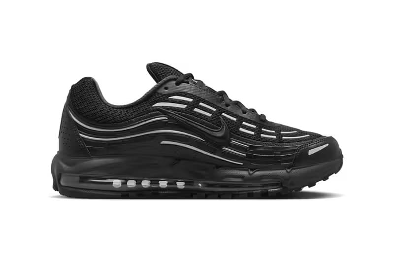 Nike Air Max TL 2.5 全新配色「Black/Metallic Silver」官方圖輯、發售情報正式公開