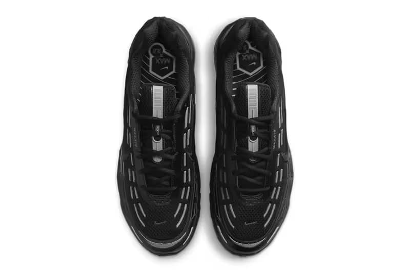 Nike Air Max TL 2.5 全新配色「Black/Metallic Silver」官方圖輯、發售情報正式公開