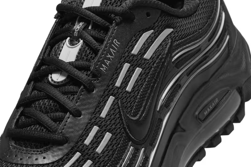 Nike Air Max TL 2.5 全新配色「Black/Metallic Silver」官方圖輯、發售情報正式公開