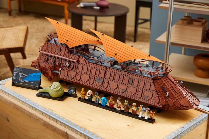 LEGO 推出《星際大戰》巨型「賈霸帆蓬船」合組