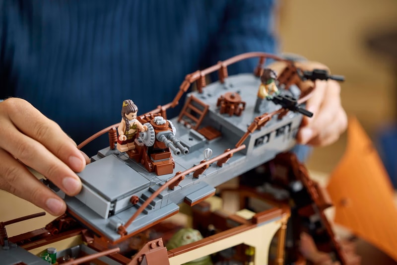 LEGO 推出《星際大戰》巨型「賈霸帆蓬船」合組