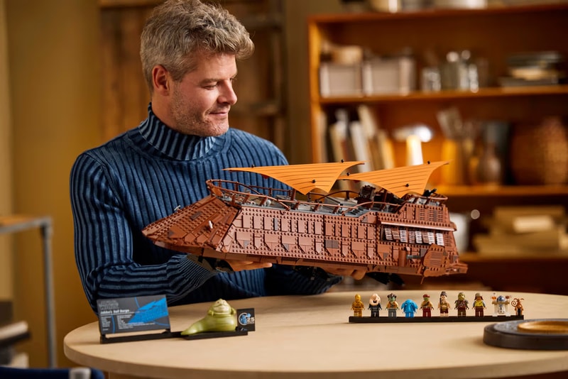 LEGO 推出《星際大戰》巨型「賈霸帆蓬船」合組