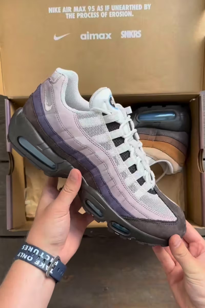 Nike Air Max 95 最新配色「Erosion」官方圖輯、發售情報率先曝光