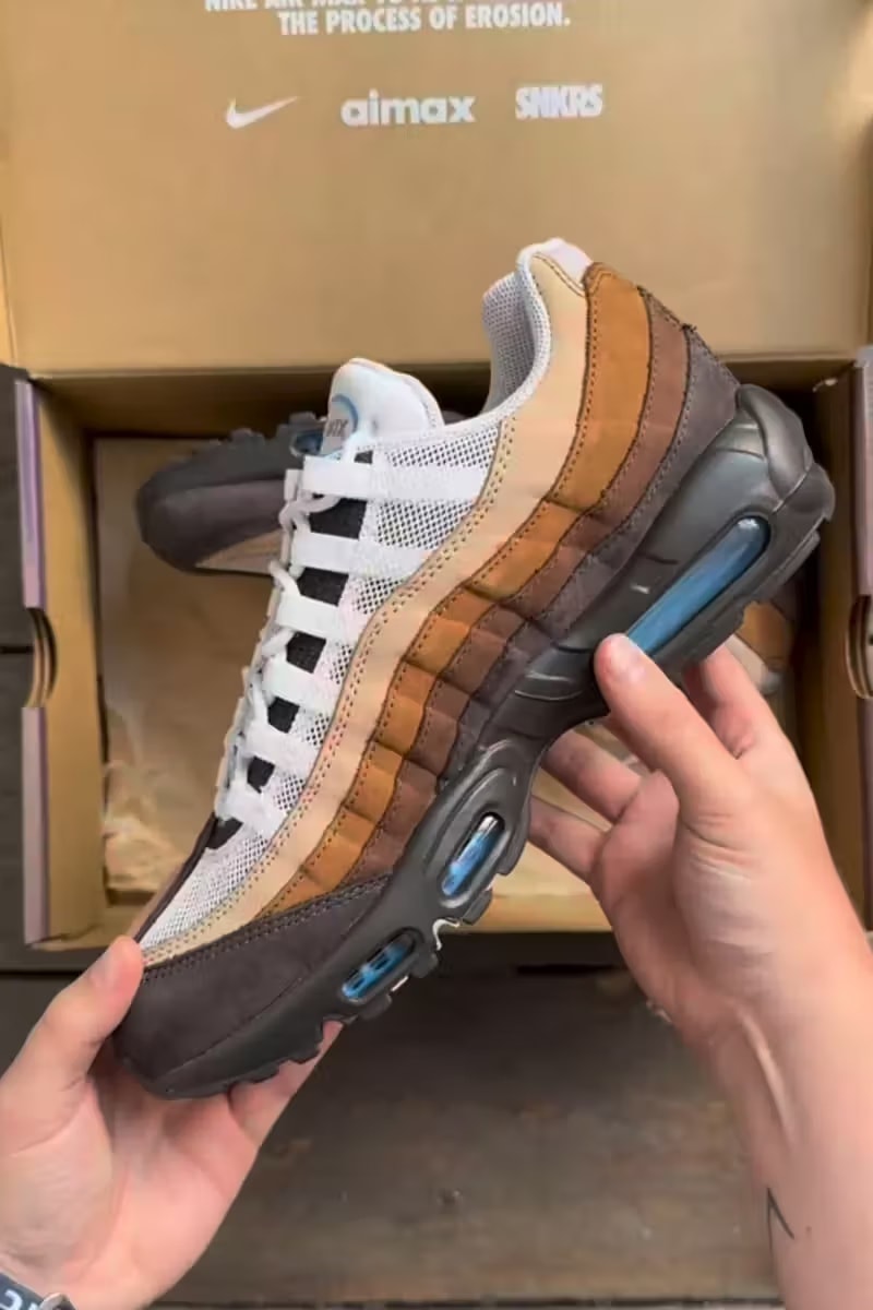 Nike Air Max 95 最新配色「Erosion」官方圖輯、發售情報率先曝光