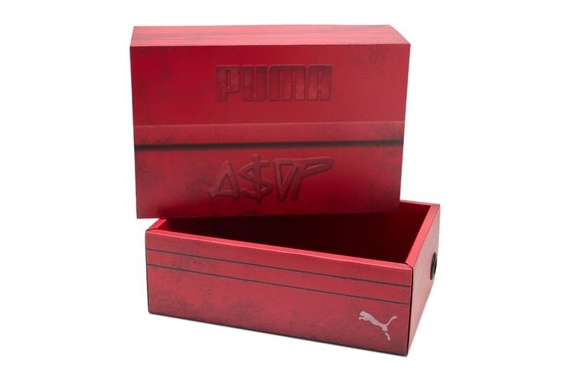 A$AP Rocky x PUMA Inhale 全新 Distressed 配色「Black-Pop Red」正式發佈