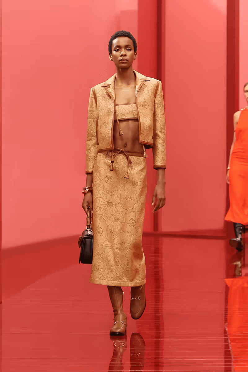 Gucci 正式發佈 2025 春夏女裝系列大秀