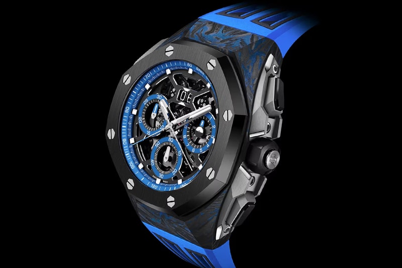 Audemars Piguet 推出全新 Royal Oak Concept 鍛造碳雙追針 GMT 錶款
