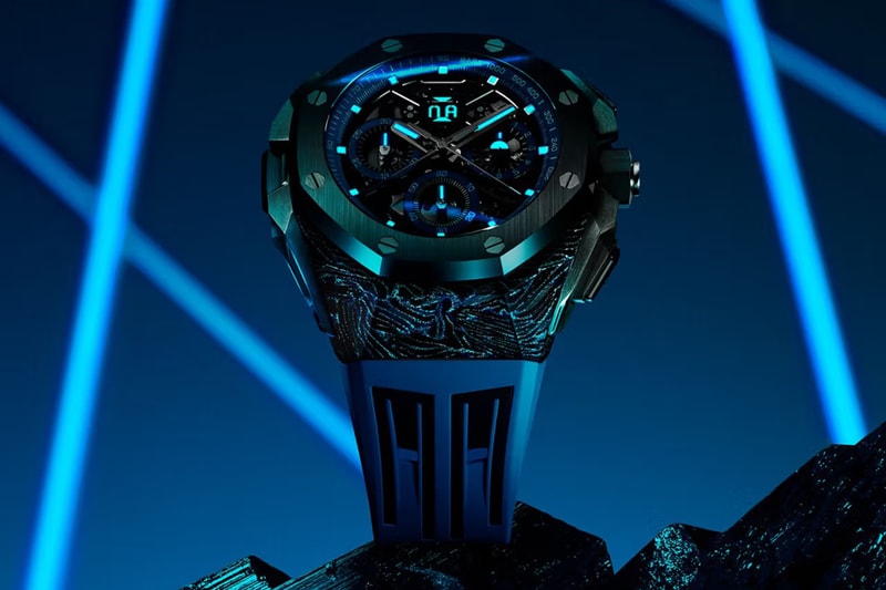 Audemars Piguet 推出全新 Royal Oak Concept 鍛造碳雙追針 GMT 錶款