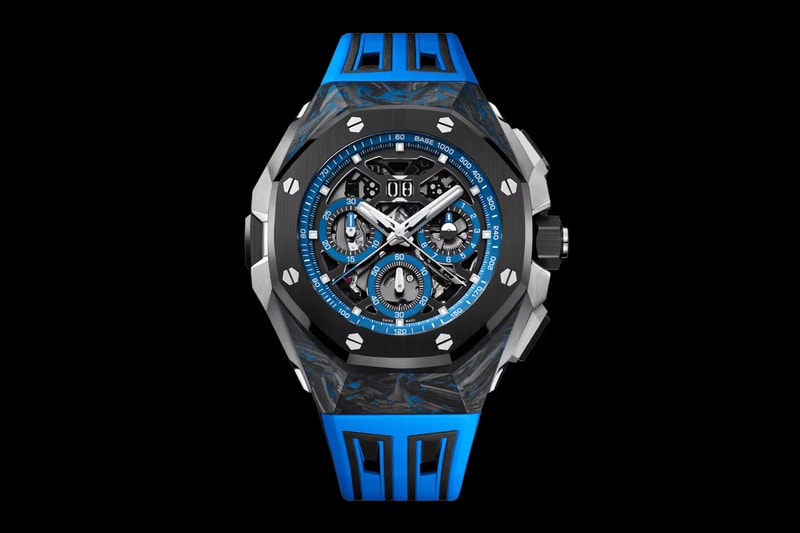 Audemars Piguet 推出全新 Royal Oak Concept 鍛造碳雙追針 GMT 錶款