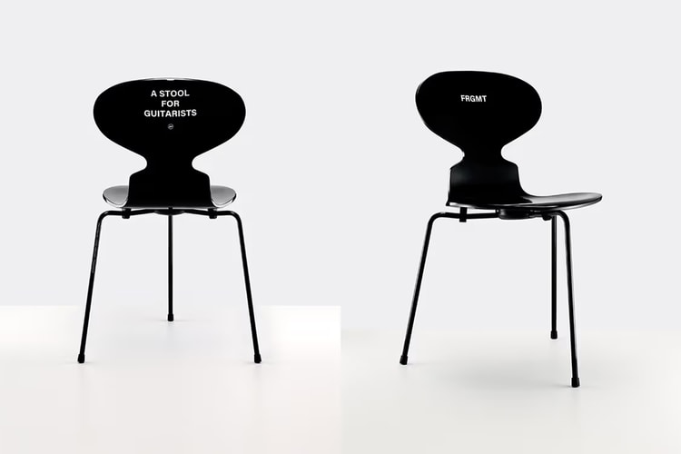 fragment design 二度攜手 Fritz Hansen 推出全新聯乘座椅