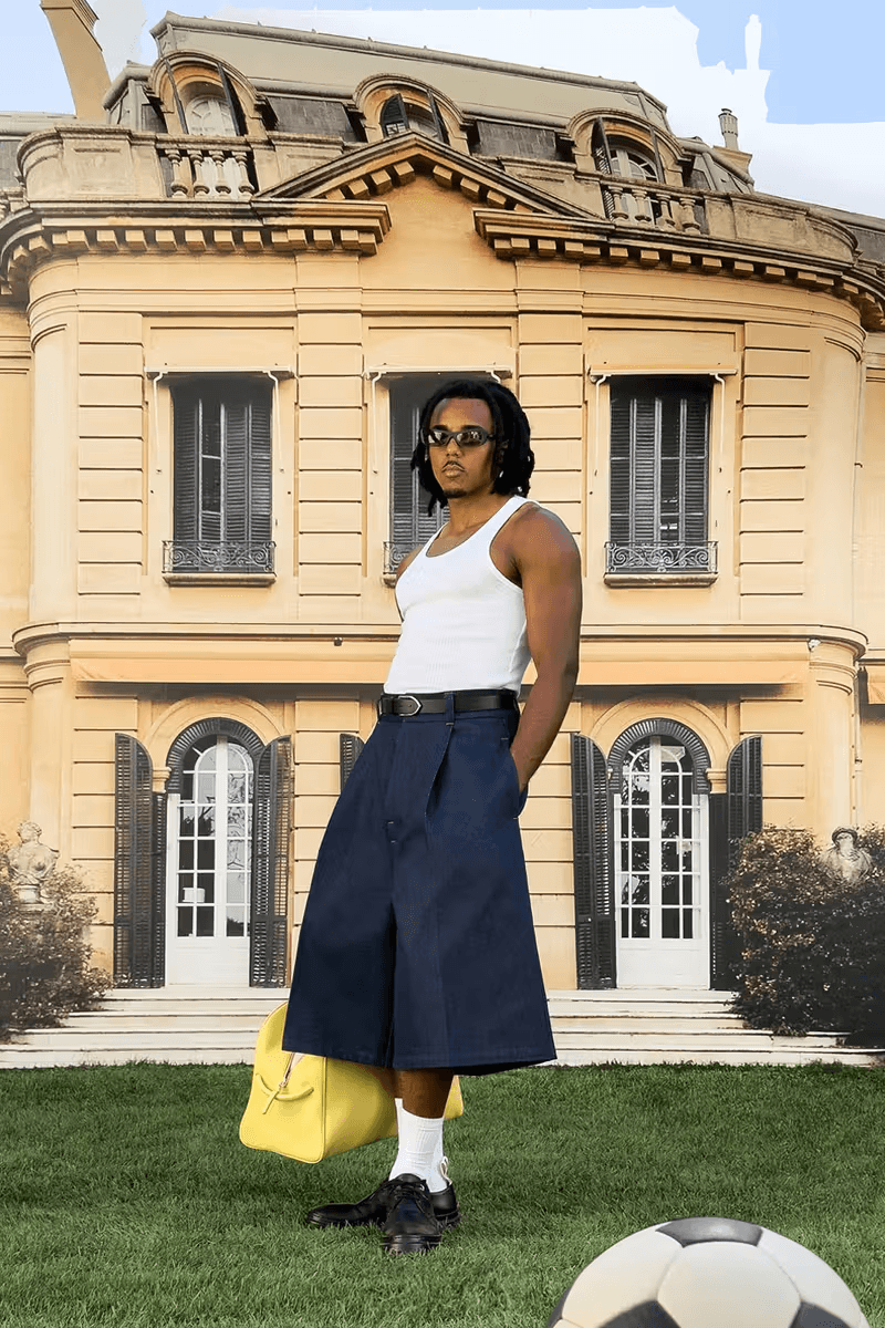 法國足球員 Jules Koundé 演繹 Jacquemus 最新形象大片