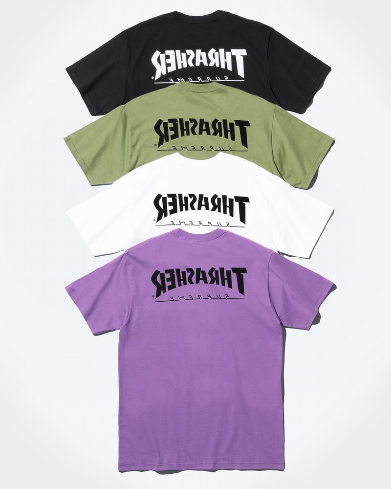 Supreme x Thrasher 2024 秋冬聯名系列正式登場