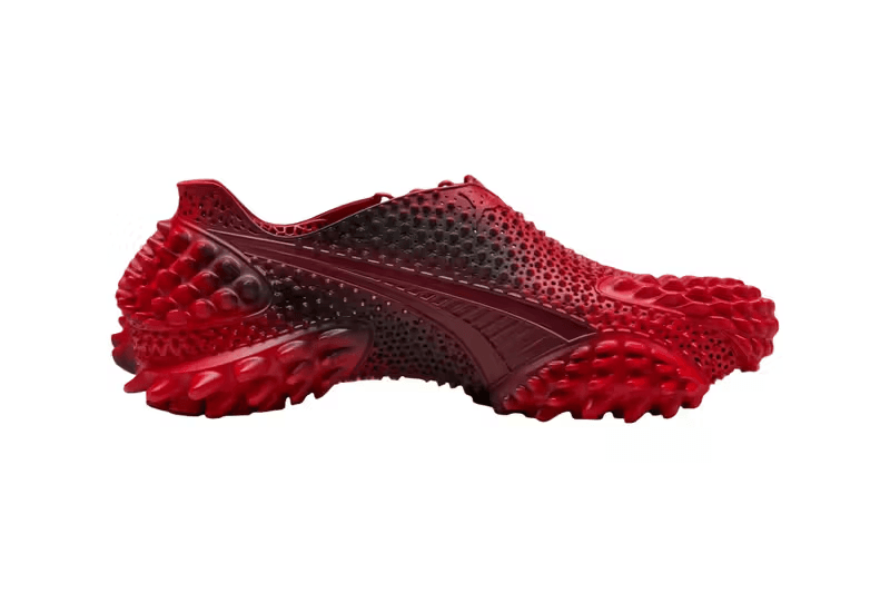 3D 列印技術成型！A$AP Rocky x PUMA Mostro 最新配色「Red」正式登場