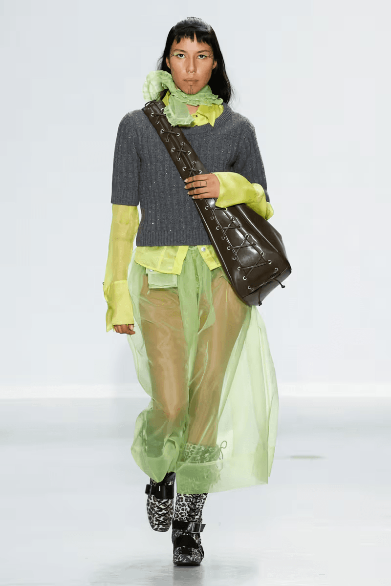 GANNI 正式發佈 2025 春夏女裝系列大秀