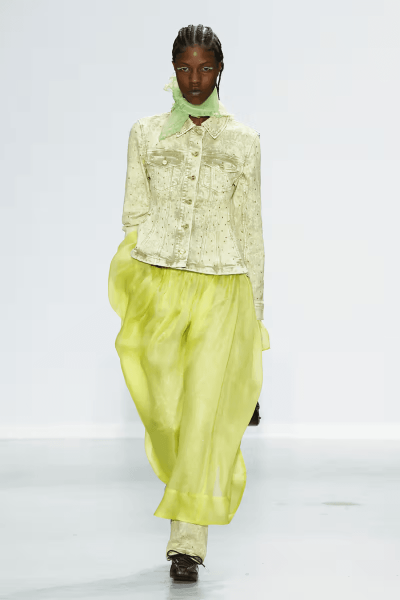 GANNI 正式發佈 2025 春夏女裝系列大秀