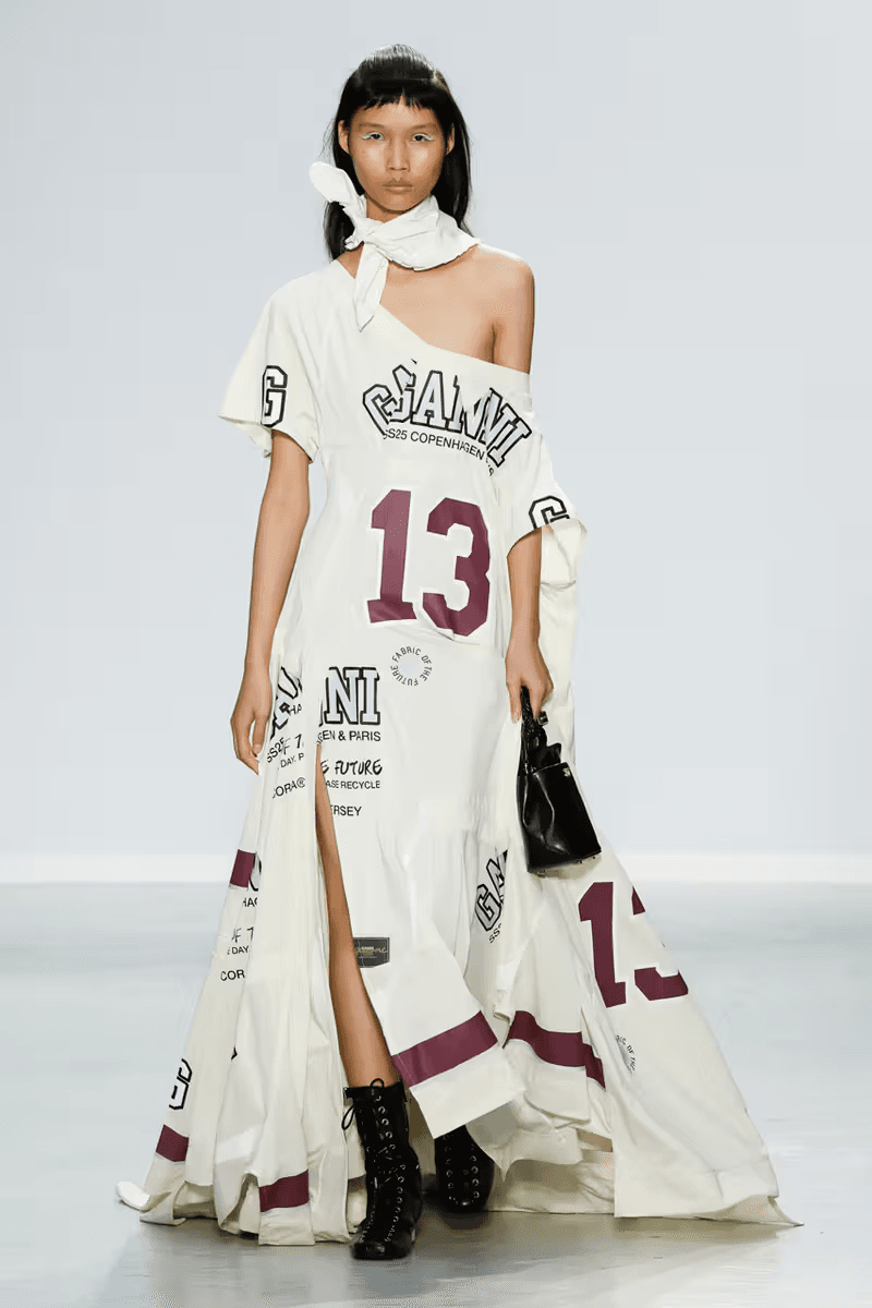 GANNI 正式發佈 2025 春夏女裝系列大秀