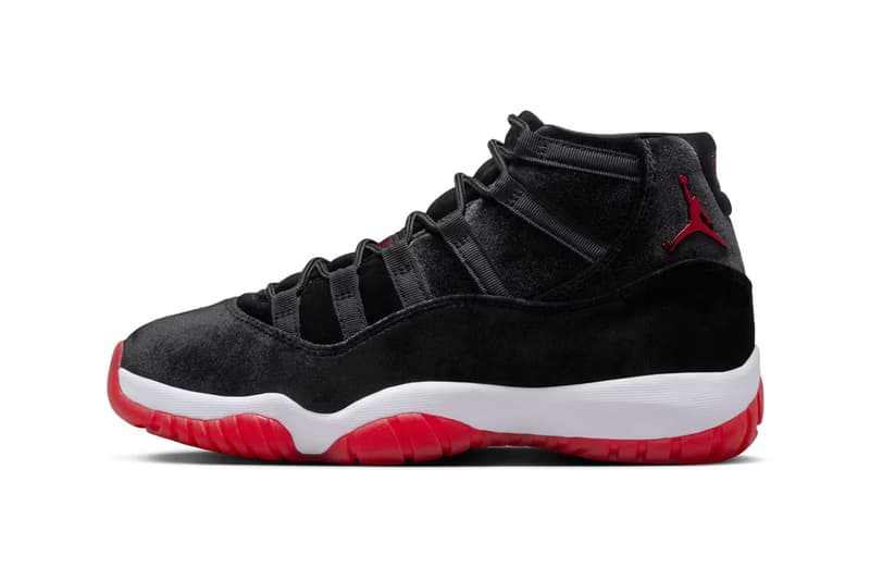 Air Jordan 11 全新配色「Bred Velvet」官方圖輯、發售情報正式公開