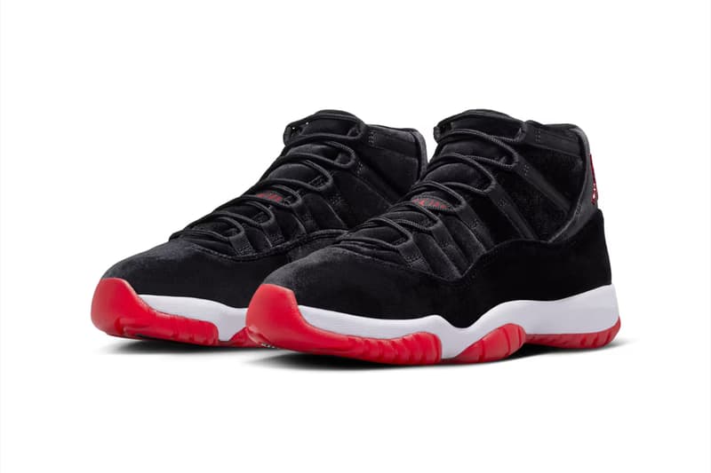 Air Jordan 11 全新配色「Bred Velvet」官方圖輯、發售情報正式公開